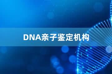 北京DNA亲子鉴定机构